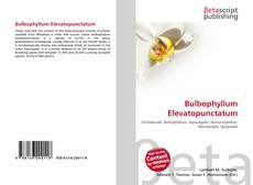 Bulbophyllum Elevatopunctatum kitap kapağı