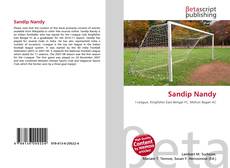 Capa do livro de Sandip Nandy 