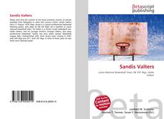 Sandis Valters的封面