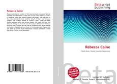 Capa do livro de Rebecca Caine 