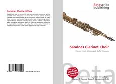 Capa do livro de Sandnes Clarinet Choir 