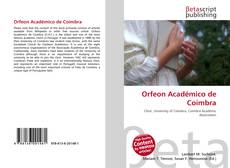 Orfeon Académico de Coimbra kitap kapağı