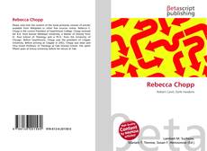 Copertina di Rebecca Chopp