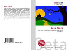 Boys' Ranch kitap kapağı