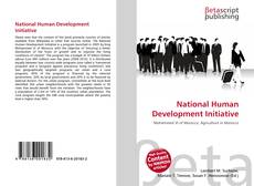 National Human Development Initiative kitap kapağı
