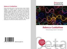 Couverture de Rebecca Cuddahhee