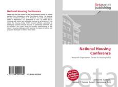 National Housing Conference kitap kapağı