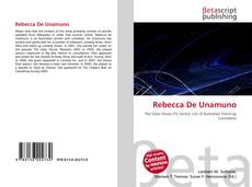 Bookcover of Rebecca De Unamuno