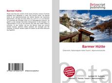 Bookcover of Barmer Hütte