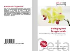 Bulbophyllum Doryphoroide的封面