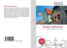 Bookcover of Barmer Luftkurhaus