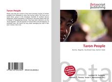 Capa do livro de Taron People 