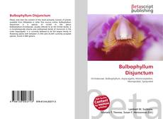 Обложка Bulbophyllum Disjunctum