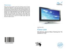 Bookcover of Clara Law
