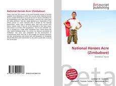 Обложка National Heroes Acre (Zimbabwe)