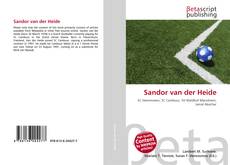 Bookcover of Sandor van der Heide