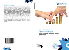 Bookcover of Excess Supply