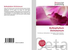 Bookcover of Bulbophyllum Dichotomum