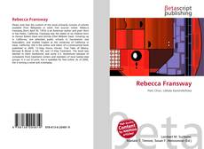Bookcover of Rebecca Fransway