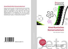 Bookcover of Amerikanisches Konservatorium