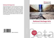 Capa do livro de National Heritage Acts 