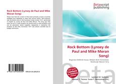 Capa do livro de Rock Bottom (Lynsey de Paul and Mike Moran Song) 