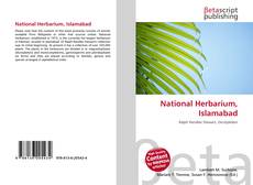 Buchcover von National Herbarium, Islamabad