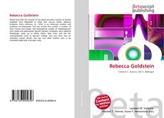 Couverture de Rebecca Goldstein