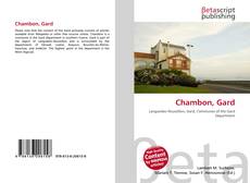 Chambon, Gard的封面
