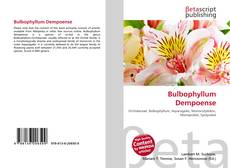 Bookcover of Bulbophyllum Dempoense