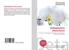 Обложка Bulbophyllum Decurvulum