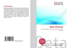Bookcover of Rock Animals