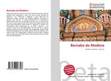 Bookcover of Barnaba da Modena