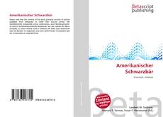 Amerikanischer Schwarzbär的封面