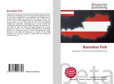 Bookcover of Barnabas Fink