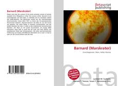 Barnard (Marskrater) kitap kapağı