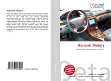 Barnard Motors kitap kapağı