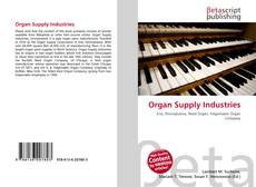 Capa do livro de Organ Supply Industries 