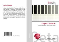 Capa do livro de Organ Concerto 