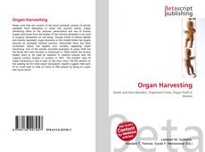 Organ Harvesting kitap kapağı