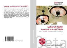 National Health Insurance Act of 2005 kitap kapağı