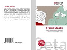 Bookcover of Organic Minutes