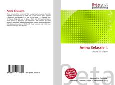 Bookcover of Amha Selassie I.