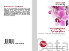 Bulbophyllum Cyclophyllum kitap kapağı