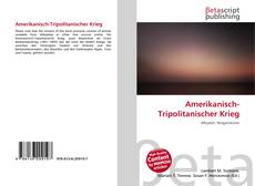 Buchcover von Amerikanisch-Tripolitanischer Krieg