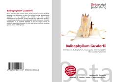 Buchcover von Bulbophyllum Gusdorfii