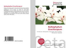 Buchcover von Bulbophyllum Graciliscapum