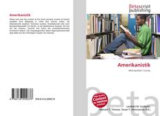 Bookcover of Amerikanistik
