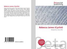 Capa do livro de Rebecca James (Cyclist) 