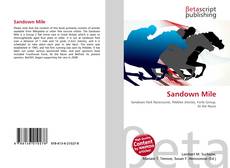 Buchcover von Sandown Mile